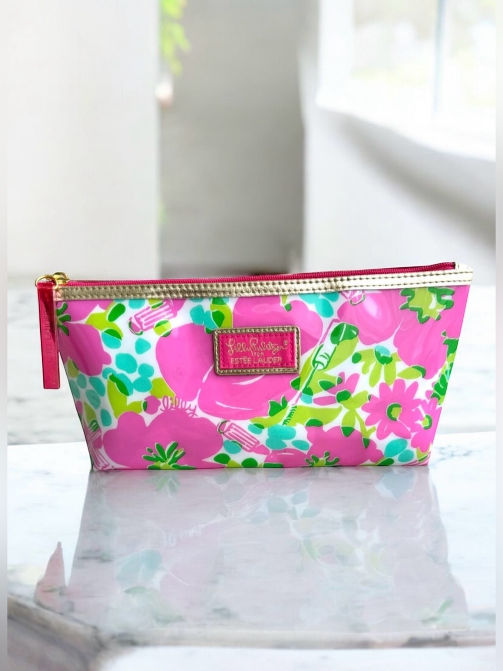 Lilly Pulitzer Cosmetic Bag Make Up Case
